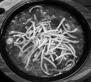 Manchow soup [chicken]