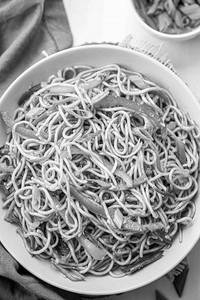 Schezwan Mixed Veg Noodles