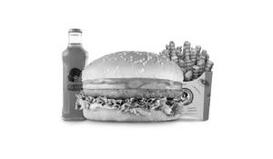 Amritsari Murgh Makhani Burger Value Combo.