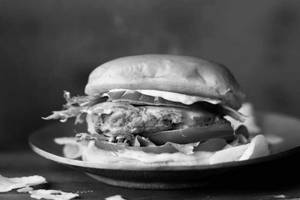 Mutton Kebab Burger