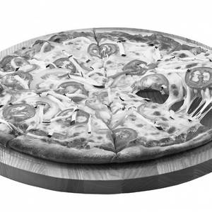 Onion And Tomato Pizza