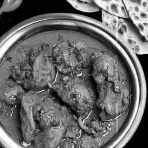 Chicken varatiyathu half