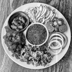 Healthy Veg Plate