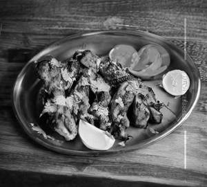 Hariyali chicken tandoori [half]