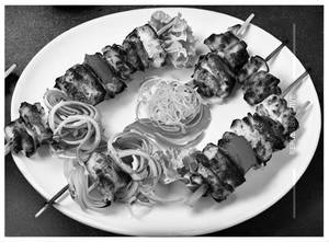 Al faham chicken kebab