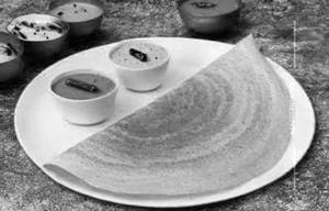 Onion rava dosa