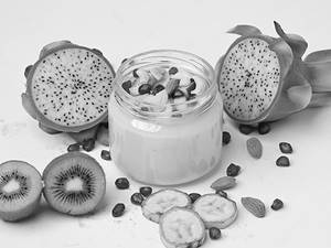 Exotic Fruit Custard