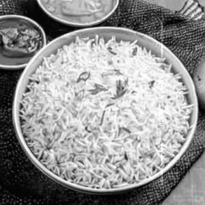 Plain rice