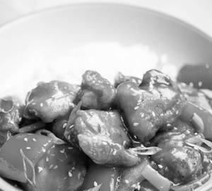Honey pepper chicken dry