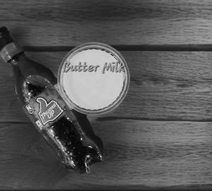 Thumsup 250ml and butter milk 1glass
