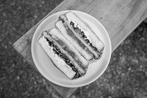 Eggplant Sando