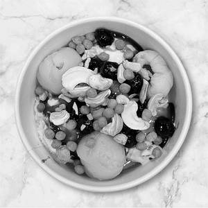 Litchi Berry Sundae