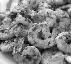 Butter Garlic Prawns