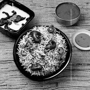 Mushroom Biryani