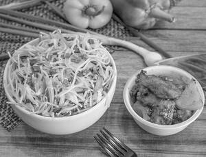 Vegetable Spring Roll + Coke