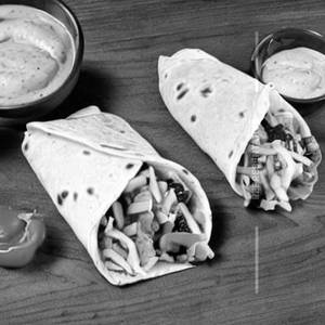 Make Your Own Chicken Burrito Wrap
