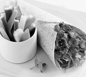 Peri peri chicken wraps 
