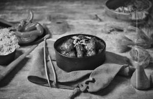 Chicken manchurian [gravy]