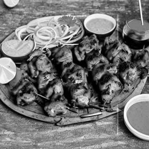 Chicken Sholey Kebab