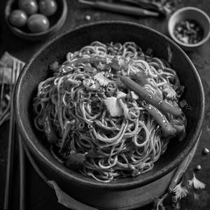 Chilli garlic noodles
