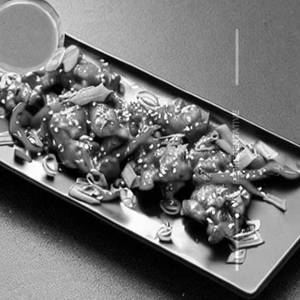 Chilli garlic chicken Rice