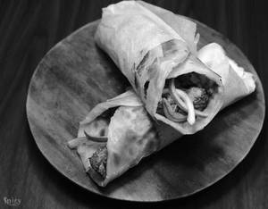 Bhuna Chicken Roll