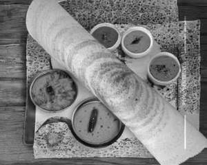 Onion special masala dosa