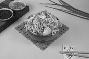 Chicken Burnt Garlic Noodles
