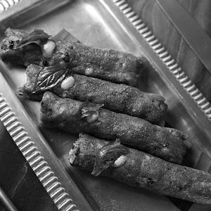 Pesto And Corn Seekh Kebab