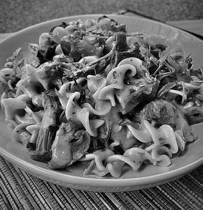 Mushroom Noodles