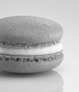 Raspberry With Cream Cheese Macaron [With Egg]