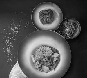 Mushroom risotto