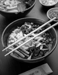 Miso Broth Ramen Bowl Veg