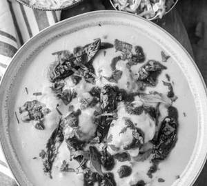 Punjabi Kadhi pakoda with Jeera Rice