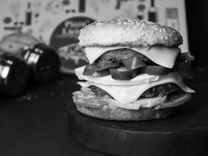 Chefs Special Spicy Paneer Burger