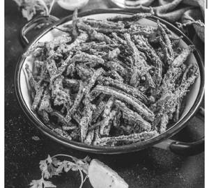 Kurkuri Bhindi Fry Masala