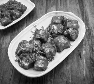 Paneer manchurian   [gravy]
