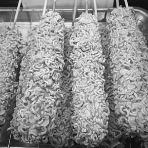 Hot Ramen Corn Dogs