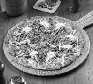 Burrata Truffle Mushroom Pizza