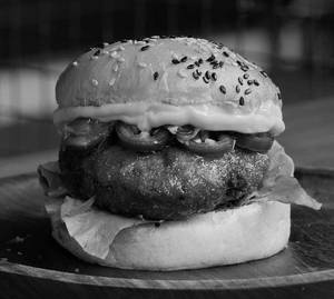 Chicken Cheese Melt Burger