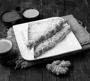 Aloo Cheese Sandwich & Ginger Tea