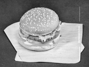 Veg Double Aloo Tikki Burger