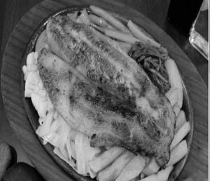 Chineese Sizzler (fish)
