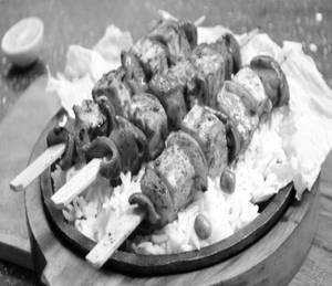 Paneer Shaslik Sizzler