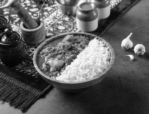 Bihari Dum Aloo Rice Bowl