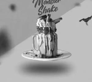 Monster shake [with ice cream]