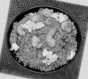 Shanghai Fried Rice Prawns