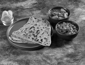 Triangular Paratha Combo