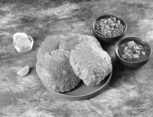 Palak Poori Combo
