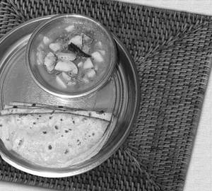 Roti + aloo sabji